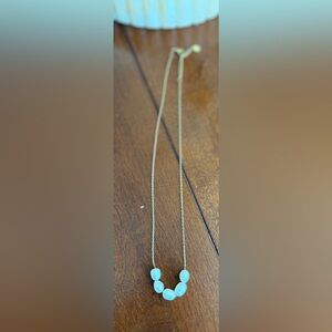 Victoria Emerson Gold Necklace with Freshwater Pearls